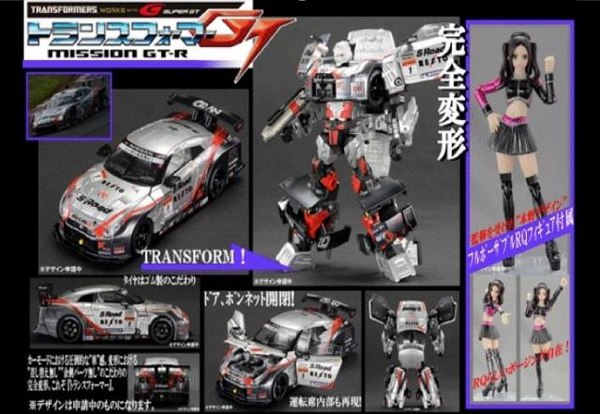 New Takara Generations TG21 Springer And TG22 Blitzwing, Super GT GTR 03 Megatron,  MP 17Prowl And MP 18 Bluestreak Listings  (11 of 11)